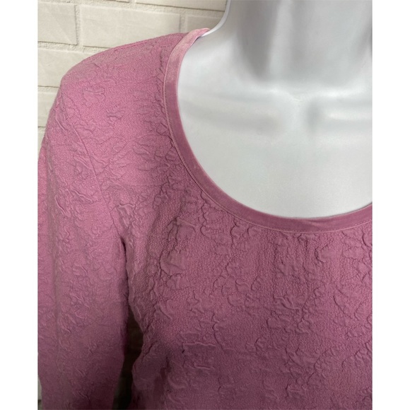 J.Jill Jacquard Long Sleeves Top Small - Picture 5 of 9